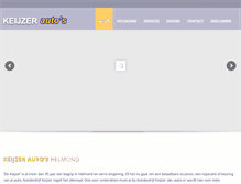 Tablet Screenshot of keijzerautos.nl